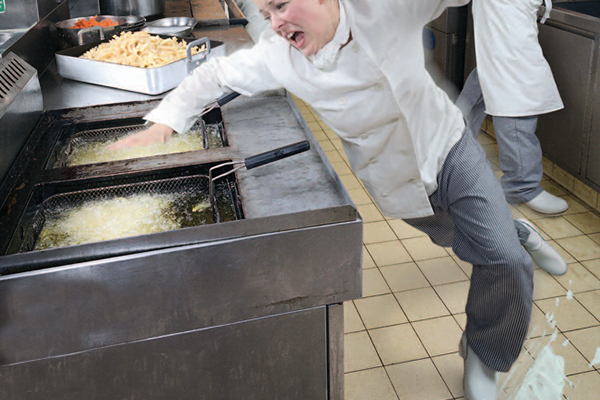 Slippery Kitchen Floors – Improve Safety Around Cooking Areas