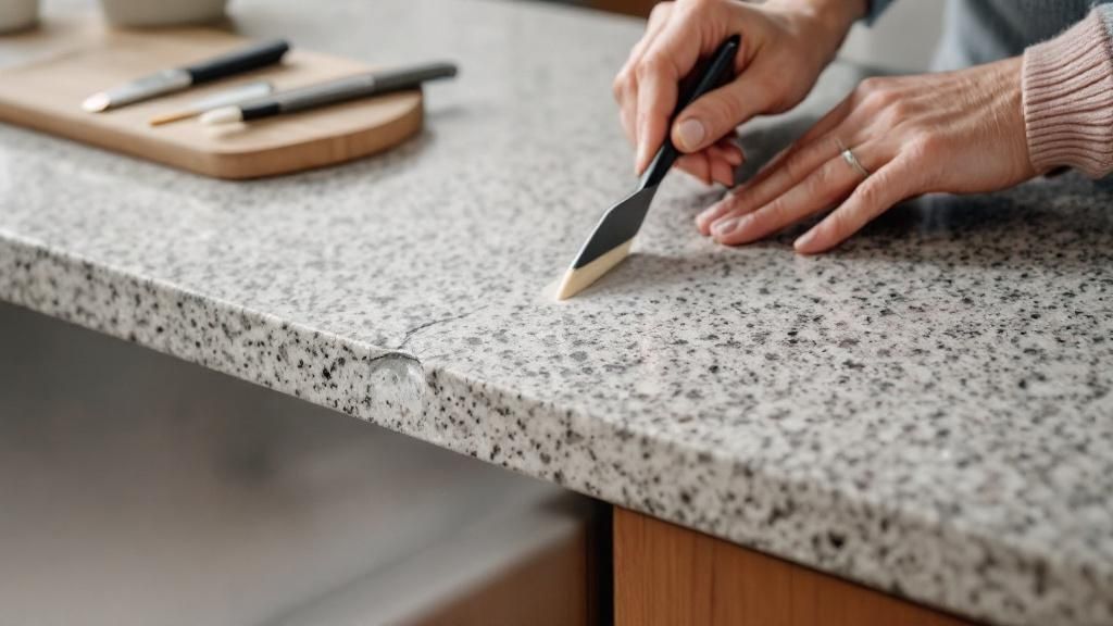Chipped Countertop Edges - Hide Damage Without Costly Replacement